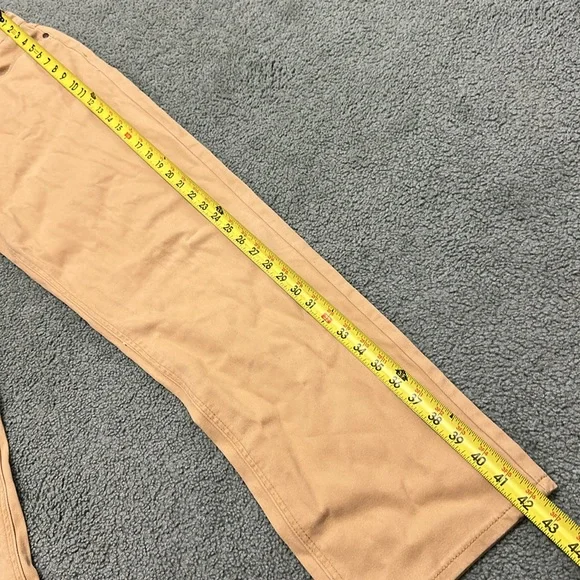 NEW Barbell Apparel Stretch Khaki Pants Mens Size 34 Slim l Athletic Fit